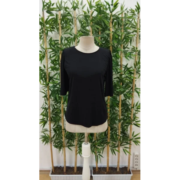 Kadın Kısa Kollu Yuvarlak Yaka Sandy Bluz