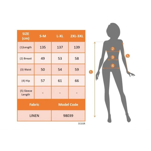 Kadın Kolsuz V Yakalı Maksi Boy Ithal Keten Elbise