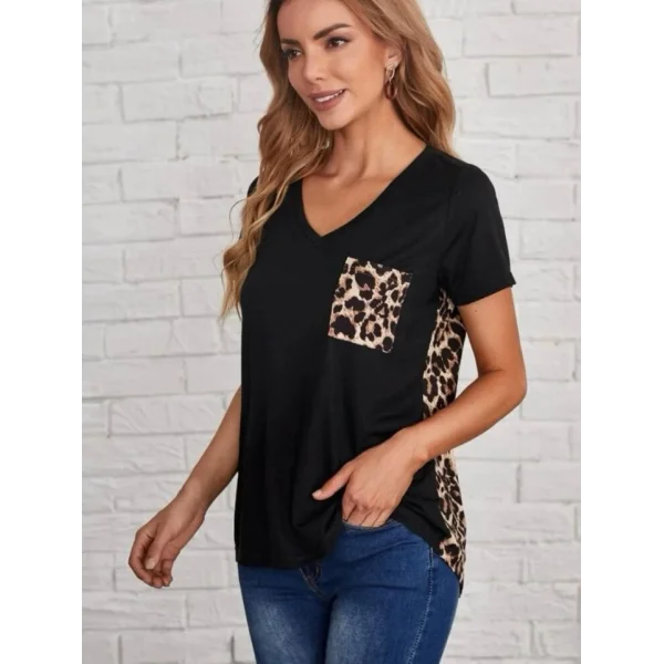 Kadın Leopar Detay üç Parça Viskon Elbise