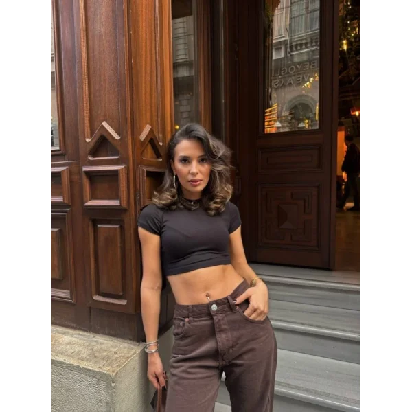 Kadın Modal Kumaş Basic Bluz