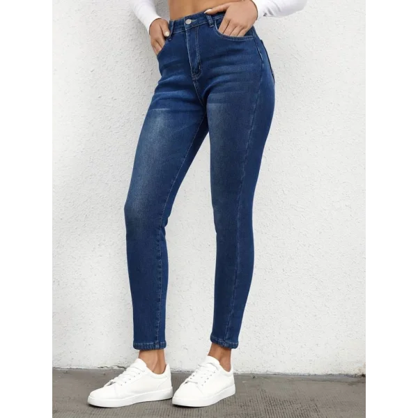 Kadın Mom Fit Yüksek Bel Kot Pantolon