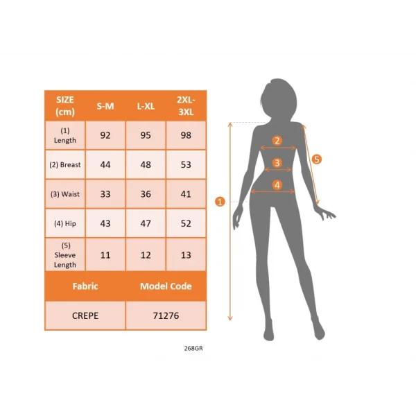Kadın Omuzlardan Açık V Yakalı Kısa Kollu Yanlardan Büzgülü Düğme Detaylı Janjan Krep Elbise