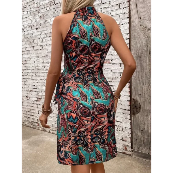 Kadın Omuzlardan Açık Yarı Balıkçı Yaka Yandan çapraz Bağlama Detaylı Süprem Kısa Elbise