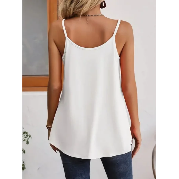 Kadın önü Pile Detay Askılı Viskon Bluz