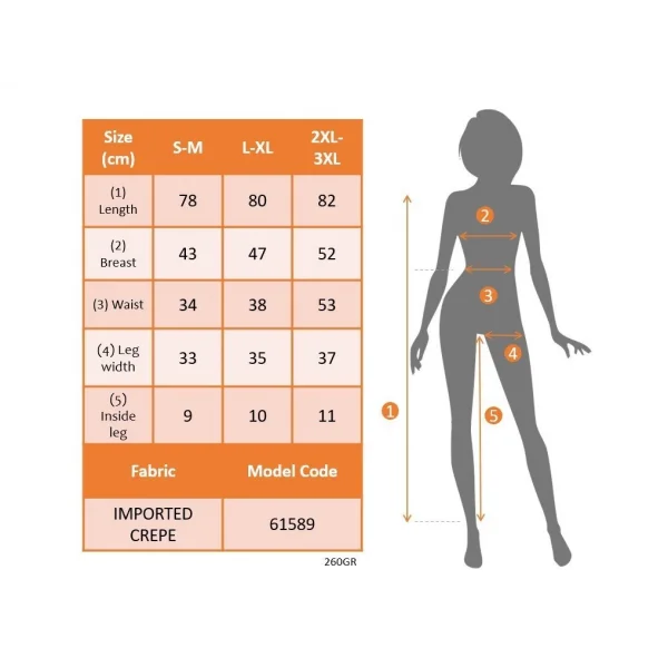 Kadın Sıfır Kollu V Yakalı Cep Detaylı Ithal Krep Tulum
