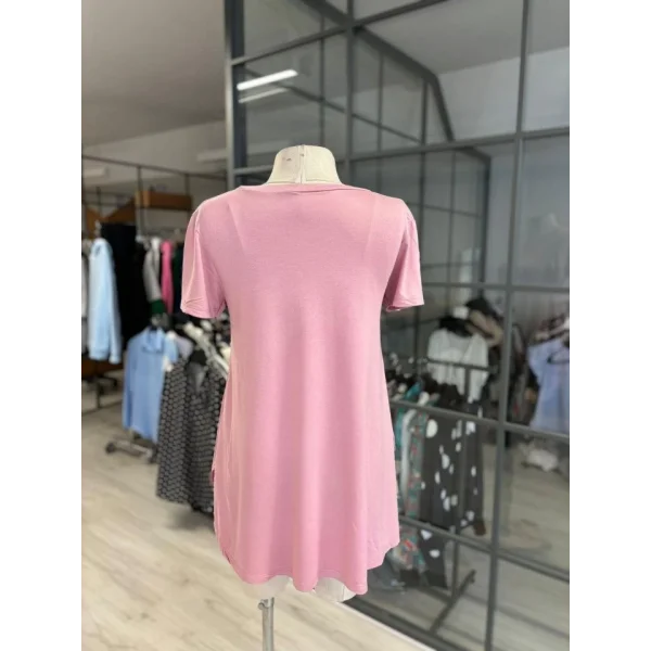 Kadın Türlü Viskon Kumaş Yırtmaç Detaylı Bluz