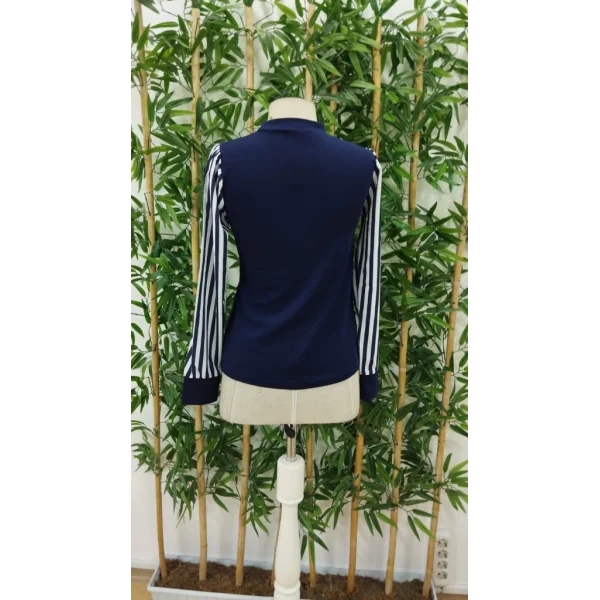 Kadın Uzun Kollu Balıkçı Yaka Bürümcük Bluz