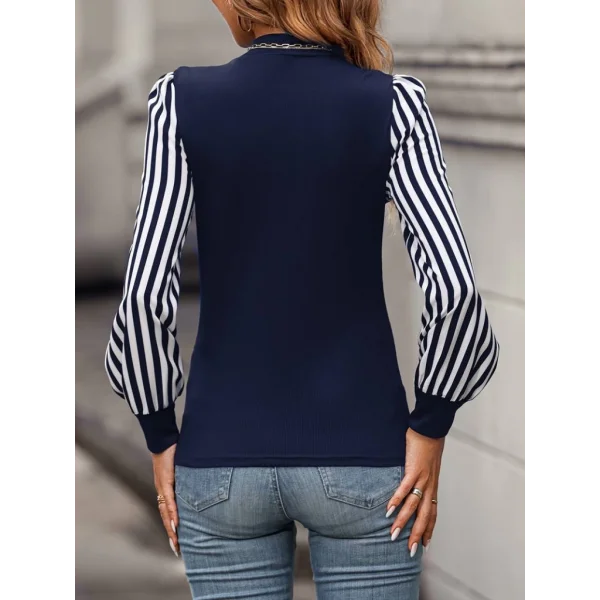 Kadın Uzun Kollu Balıkçı Yaka Bürümcük Bluz