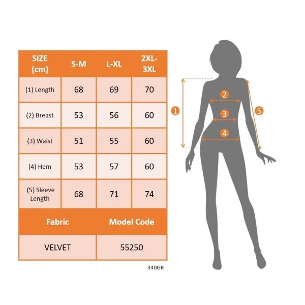 Kadın Uzun Kollu Balıkçı Yaka Damla Detaylı Kadife Bluz