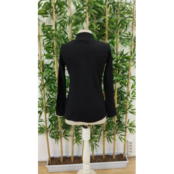 Kadın Uzun Kollu Balıkçı Yaka şardonlu Kaşkorse Bluz