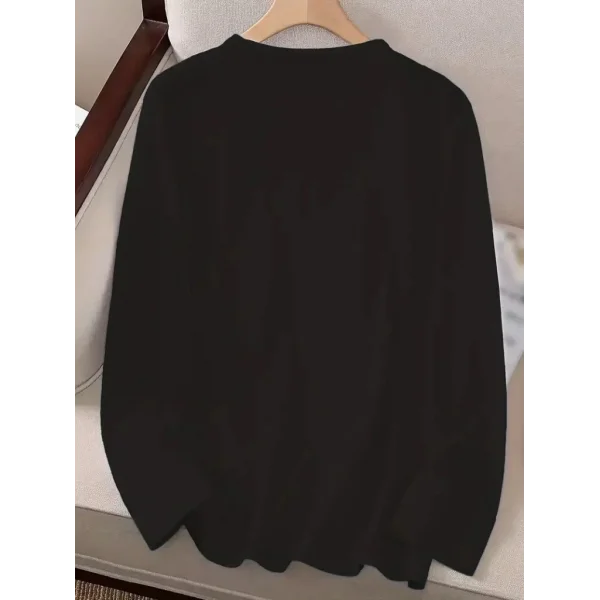 Kadın Uzun Kollu Bisiklet Yaka Ayçiçeği Desenli Viskon Bluz