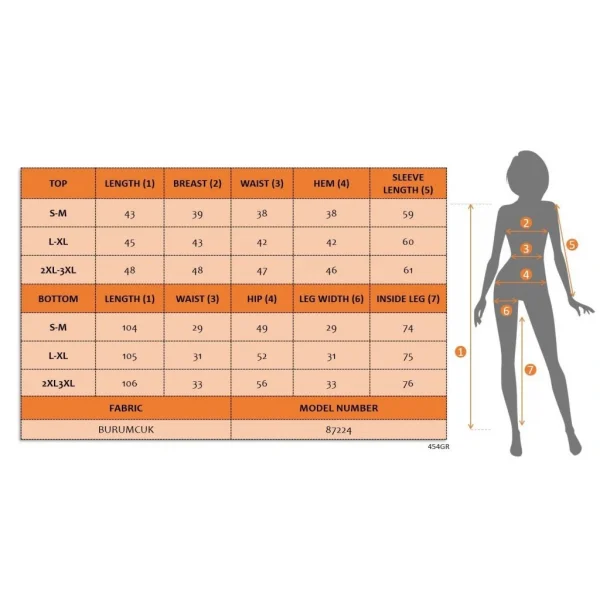 Kadın Uzun Kollu Bisiklet Yaka Desenli Burgu Bluz Ve Pijama Ikili Takım