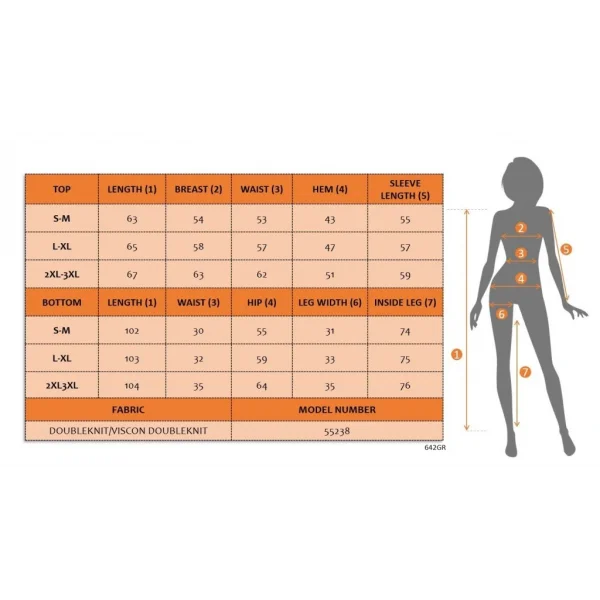 Kadın Uzun Kollu Bisiklet Yaka Desenli Iki Iplik Bluz Ve Viskon Iki Iplik Pantolon Ikili Takım