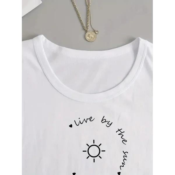 Kadın Uzun Kollu Bisiklet Yaka Desenli Viskon Bluz