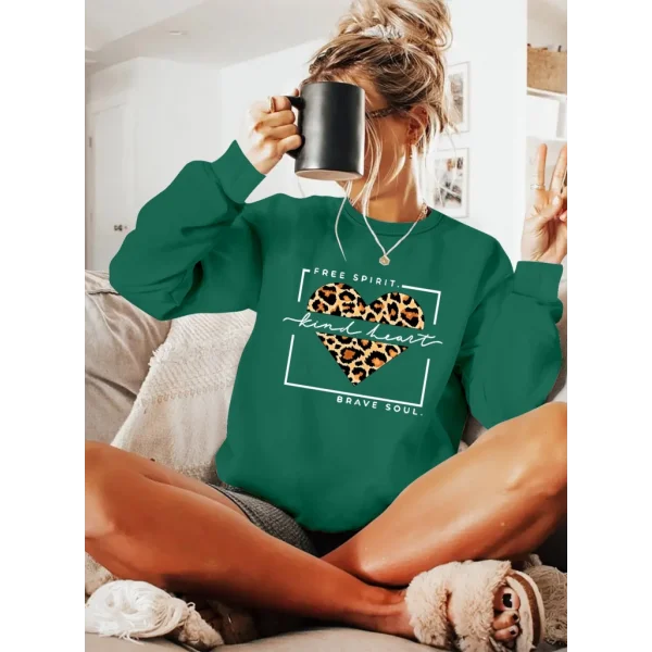 Kadın Uzun Kollu Bisiklet Yaka Desenli Viskon Iki Iplik Bluz