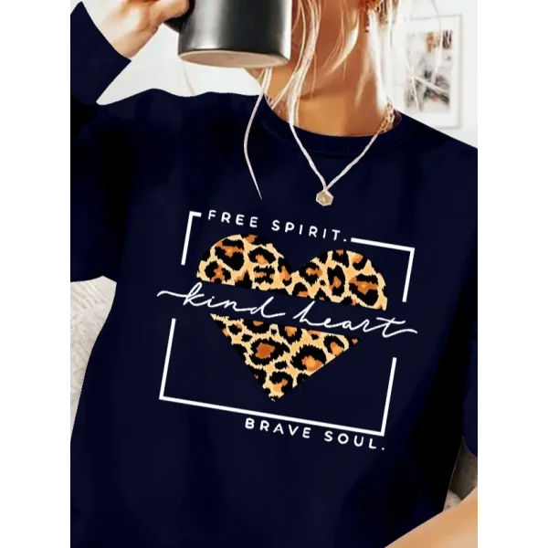 Kadın Uzun Kollu Bisiklet Yaka Desenli Viskon Iki Iplik Bluz