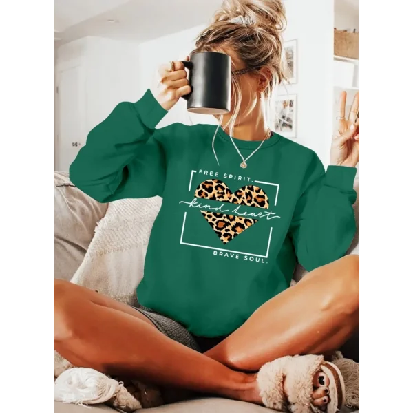 Kadın Uzun Kollu Bisiklet Yaka Desenli Viskon Iki Iplik Bluz