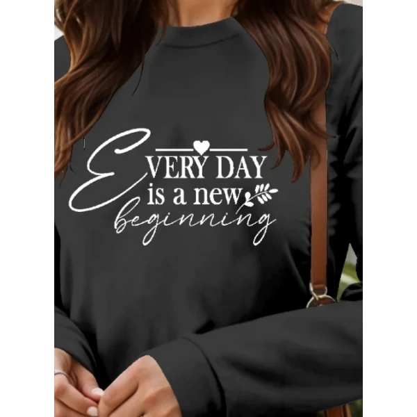 Kadın Uzun Kollu Bisiklet Yaka Kısa Viskon Iki Iplik Elbise