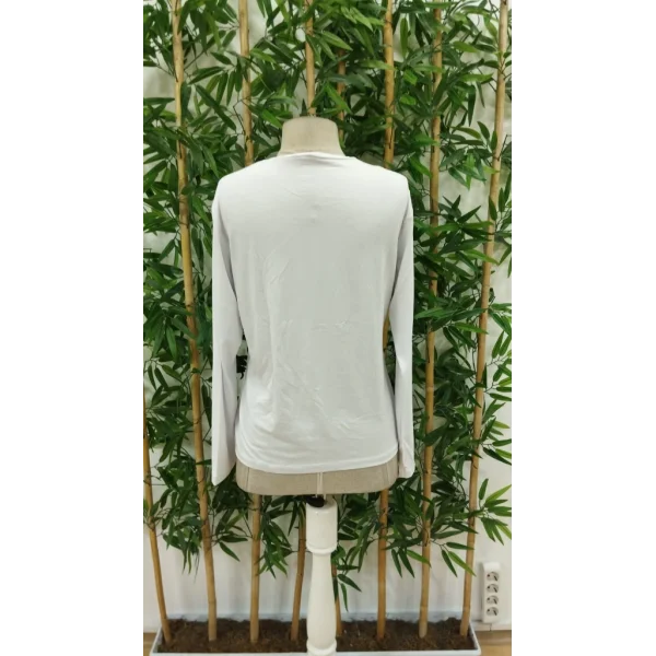 Kadın Uzun Kollu Bisiklet Yaka Kurukafa Desenli Viskon Bluz