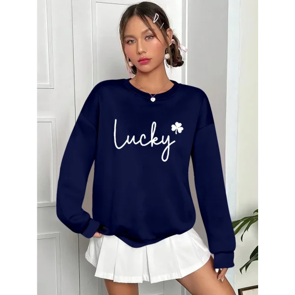 Kadın Uzun Kollu Bisiklet Yaka Viskon Iki Iplik Bluz