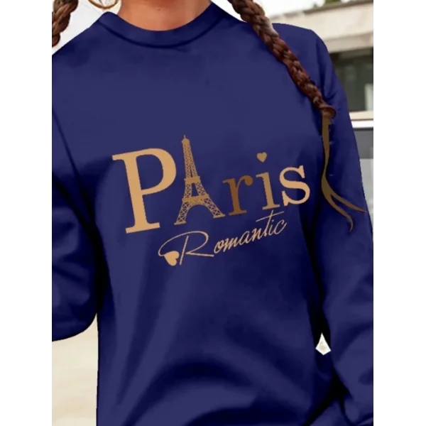 Kadın Uzun Kollu Bisiklet Yaka Yazılı Kısa Viskon Iki Iplik Elbise