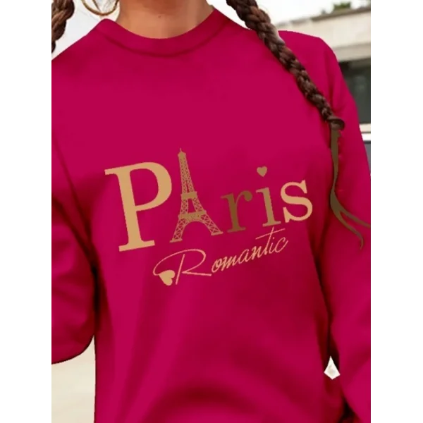 Kadın Uzun Kollu Bisiklet Yaka Yazılı Kısa Viskon Iki Iplik Elbise