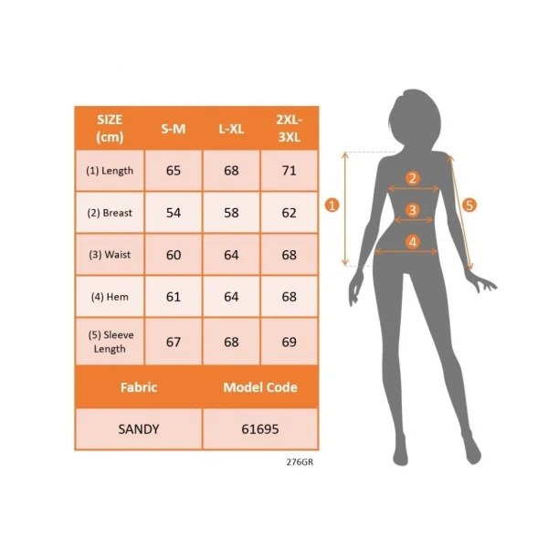Kadın Uzun Kollu Dantelli Salaş Sandy Bluz