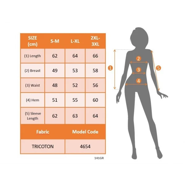 Kadın Uzun Kollu Hakim Yakalı önden Düğmeli Tül Detaylı Trikoton Gömlek