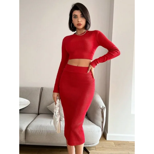 Kadın Uzun Kollu Ikili Takım