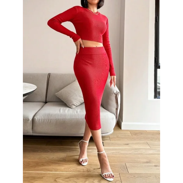 Kadın Uzun Kollu Ikili Takım