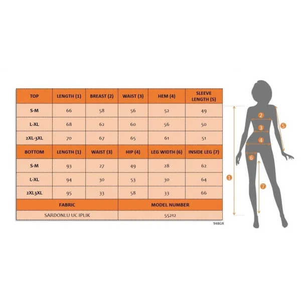 Kadın Uzun Kollu Kapşonlu Bağcıklı üç Iplik Bluz Ve Pantolon Ikili Takım