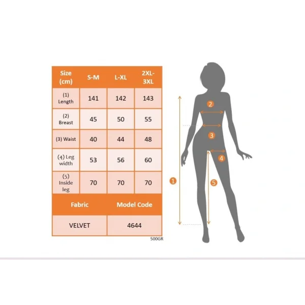 Kadın Uzun Kollu Kruvaze Yakalı Belden Kuşaklı Tül Detaylı Kadife Tulum