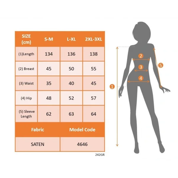 Kadın Uzun Kollu Kruvaze Yakalı Beli Kuşaklı Uzun Saten Elbise