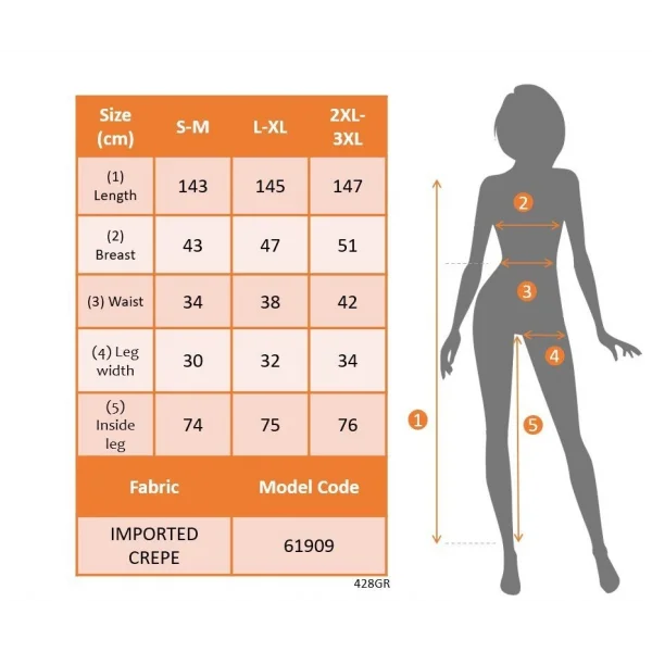 Kadın Uzun Kollu Kruvaze Yakalı Dantelli önünde Toka Detaylı Uzun Ithal Krep Tulum