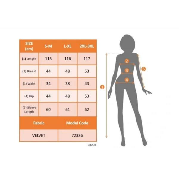 Kadın Uzun Kollu Kruvaze Yakalı Yandan Düğmeli önden çapraz Kesin Detaylı Midi Kadife Elbise