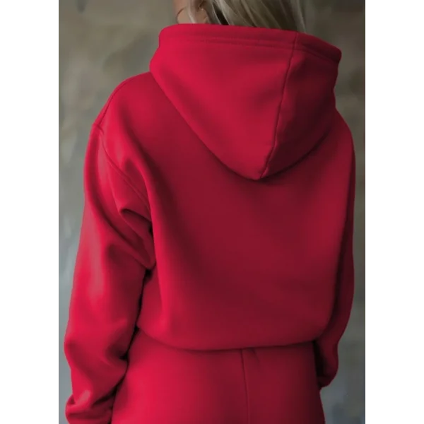 Kadın Uzun Kollu Nope Baskılı Beli Ribanalı Ikili Takım