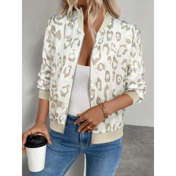 Kadın Uzun Kollu önden Fermuarlı Modal Ceket