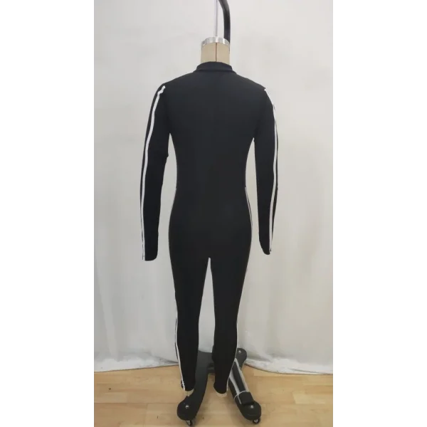 Kadın Uzun Kollu önden Fermuarlı şardonlu Dalgıç Tulum