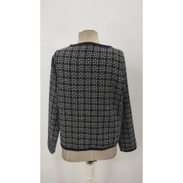 Kadın Uzun Kollu önü Açık şanel Kısa Ceket