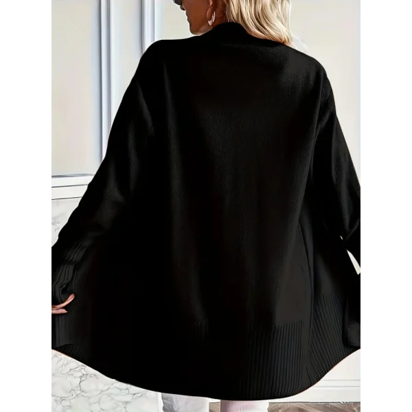 Kadın Uzun Kollu önü Açık Triko Hırka