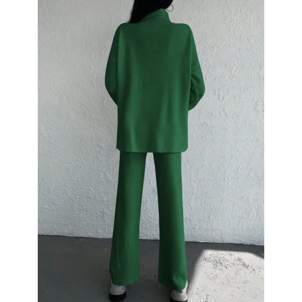 Kadın Uzun Kollu Triko Ikili Takım