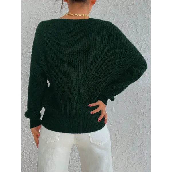 Kadın Uzun Kollu üç Düğmeli Triko Hırka