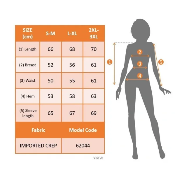 Kadın Uzun Kollu V Hakim Yakalı Desenli Ithal Krep Bluz