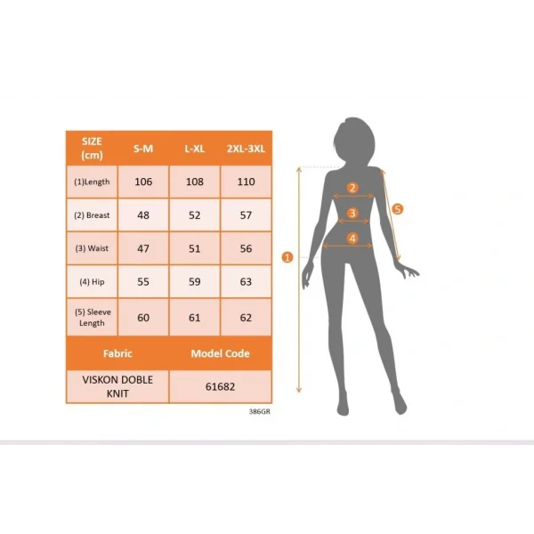 Kadın Uzun Kollu V Ribana Yakalı Yanlardan Yırtmaçlı Midi Viskon Iki Iplik Elbise