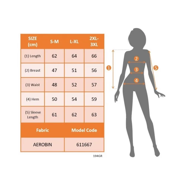 Kadın Uzun Kollu V Yakalı Aerobin Bluz