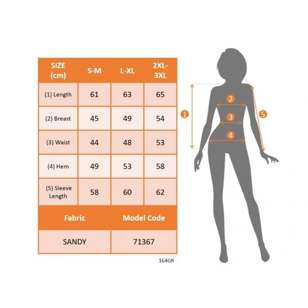 Kadın Uzun Kollu V Yakalı Dantelli Taşlı Sandy Bluz