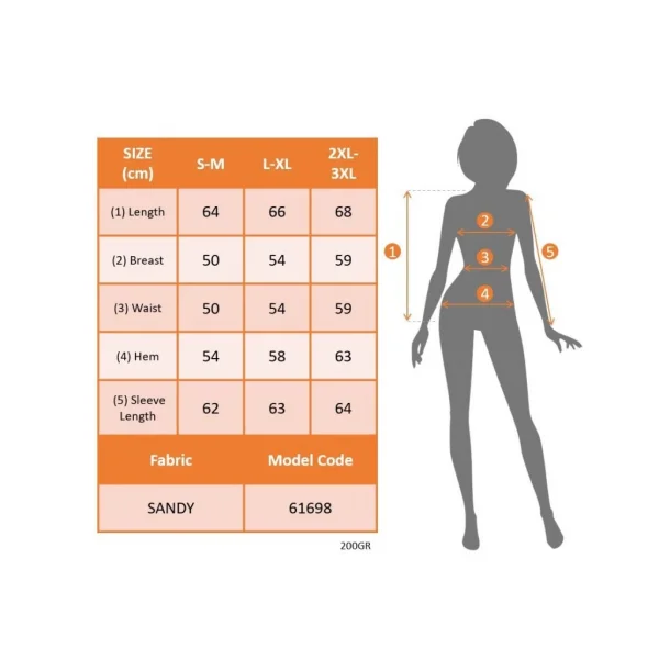 Kadın Uzun Kollu V Yakalı Kolları Ispanyol Detayı Sandy Bluz