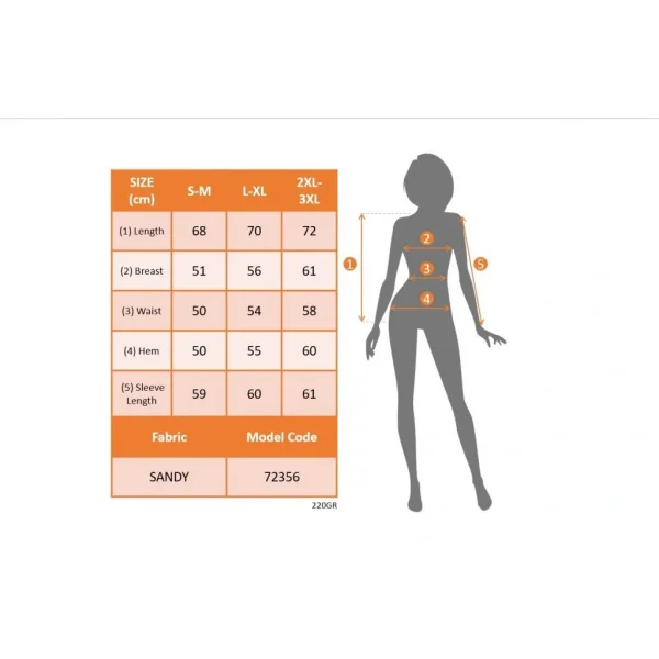 Kadın Uzun Kollu V Yakalı Omuzlardan Açık Sandy Bluz