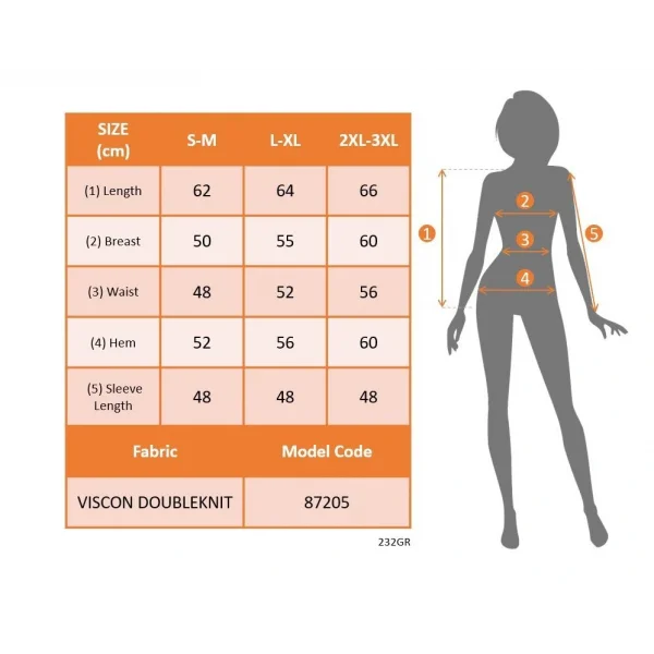 Kadın Uzun Kollu V Yakalı Viskon Iki Iplik Bluz