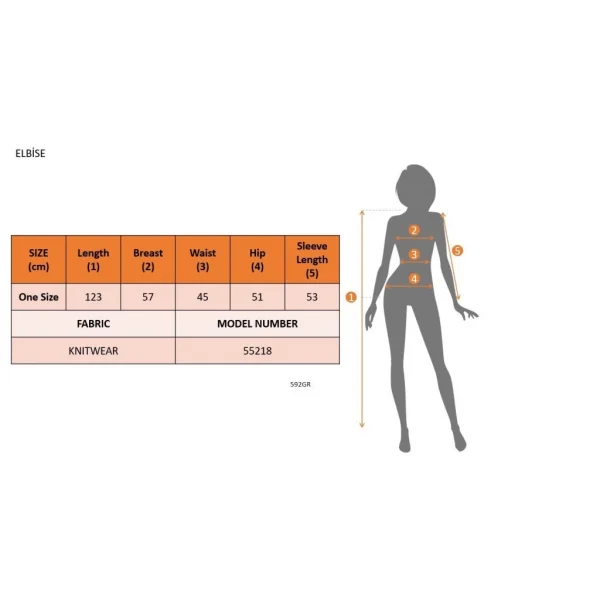 Kadın Uzun Kollu Yakalı çok Renkli Triko Uzun Elbise